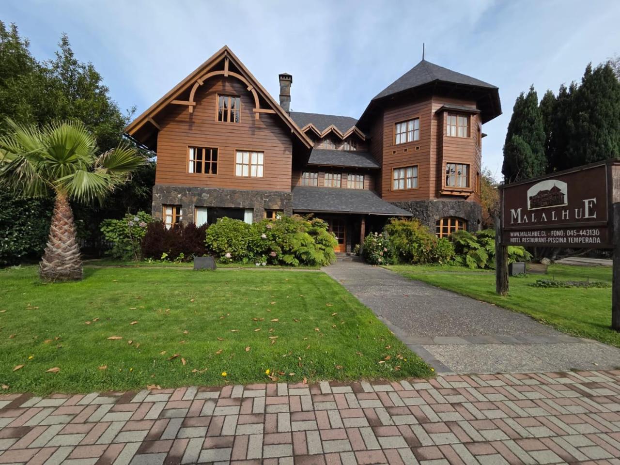 Hotel Malalhue Pucón Buitenkant foto