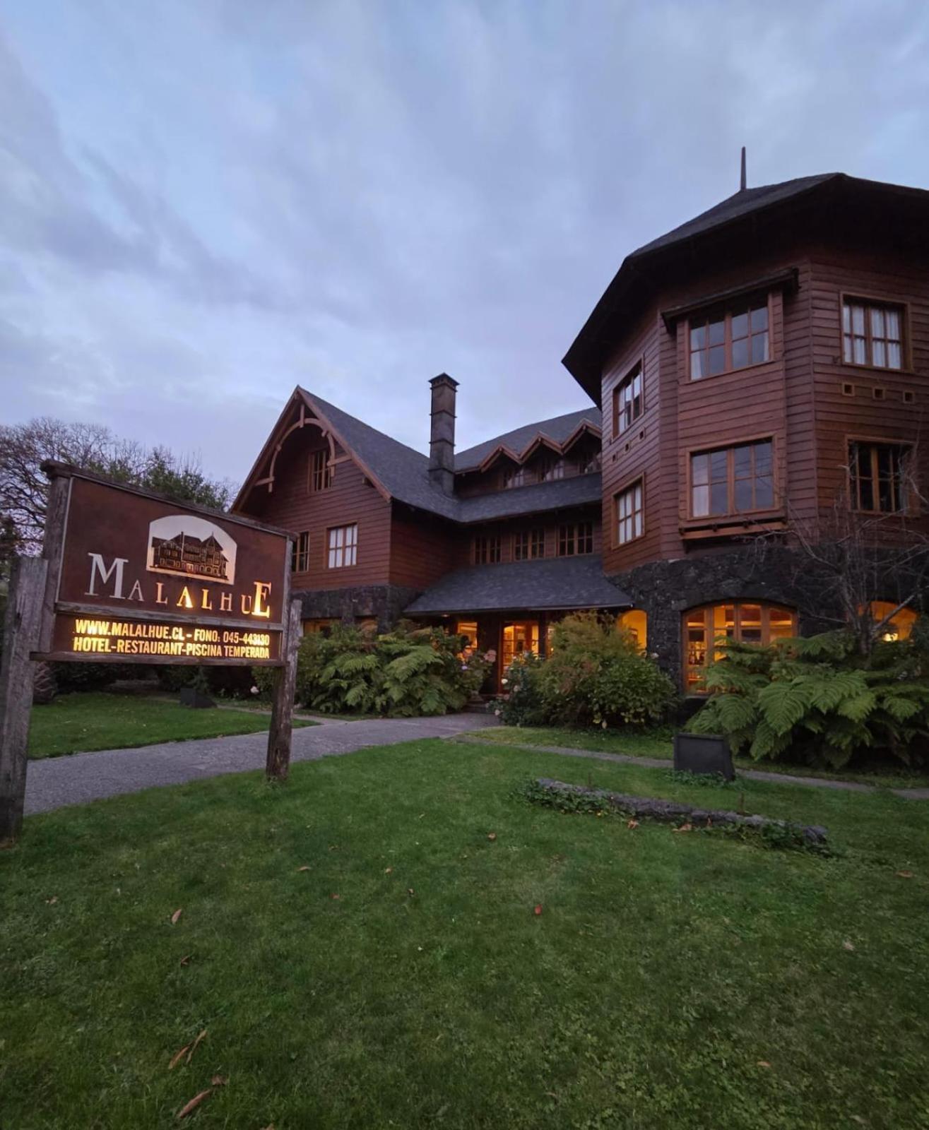 Hotel Malalhue Pucón Buitenkant foto